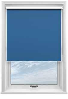Rimini (Blackout), Cobalt - Twist&Fit Roller Blind
